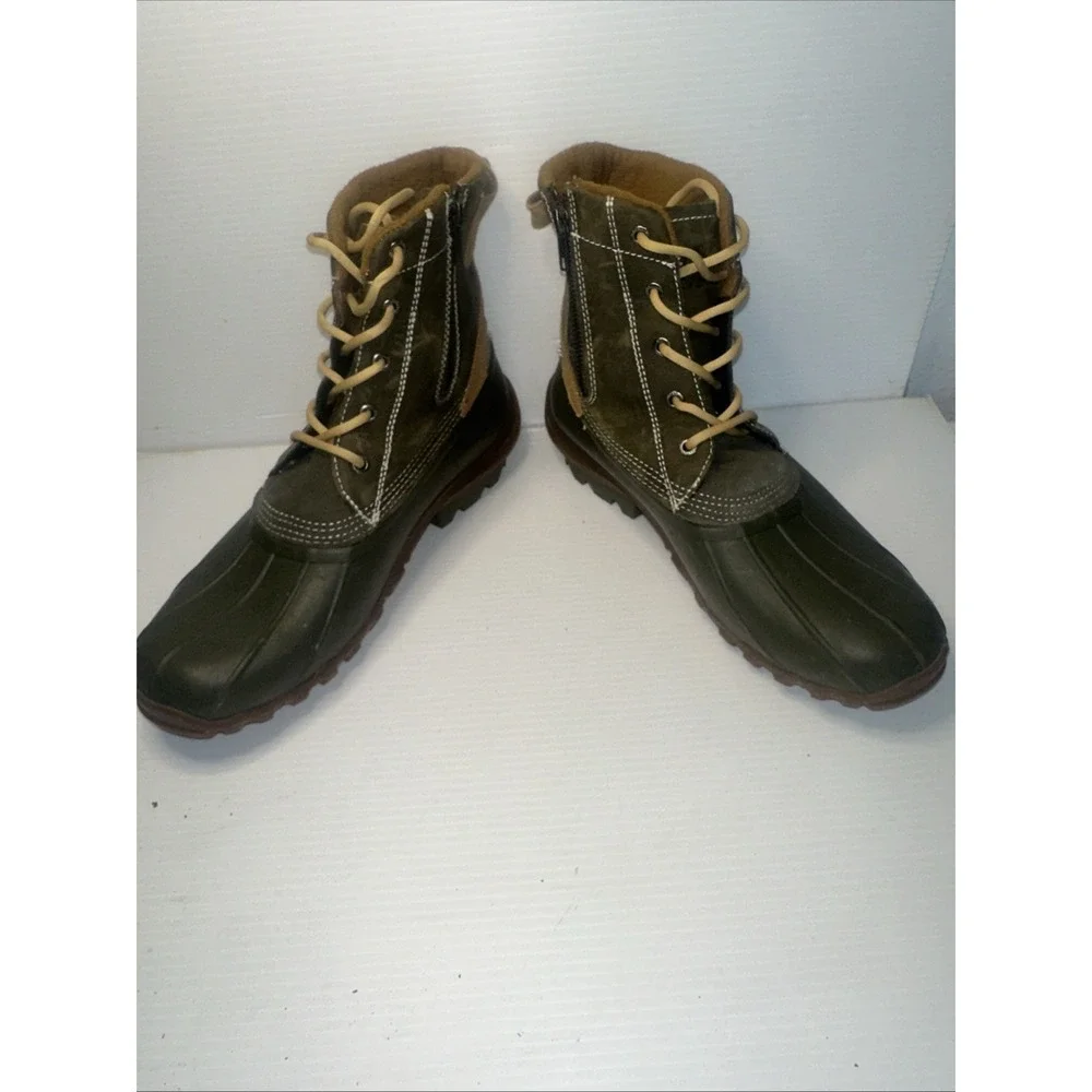 Wolverine Men's Torrent Chukka Waterproof Olive Boots, Size 11 M
